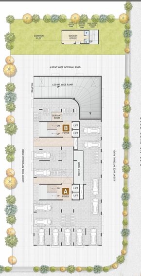 Master Plan of Rudra Shiv Vivanta in Chandkheda, Ahmedabad - Image 108547