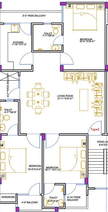 3 BHK Flat in Virasat Samriddhi in Mansarovar, Jaipur - Image 816477