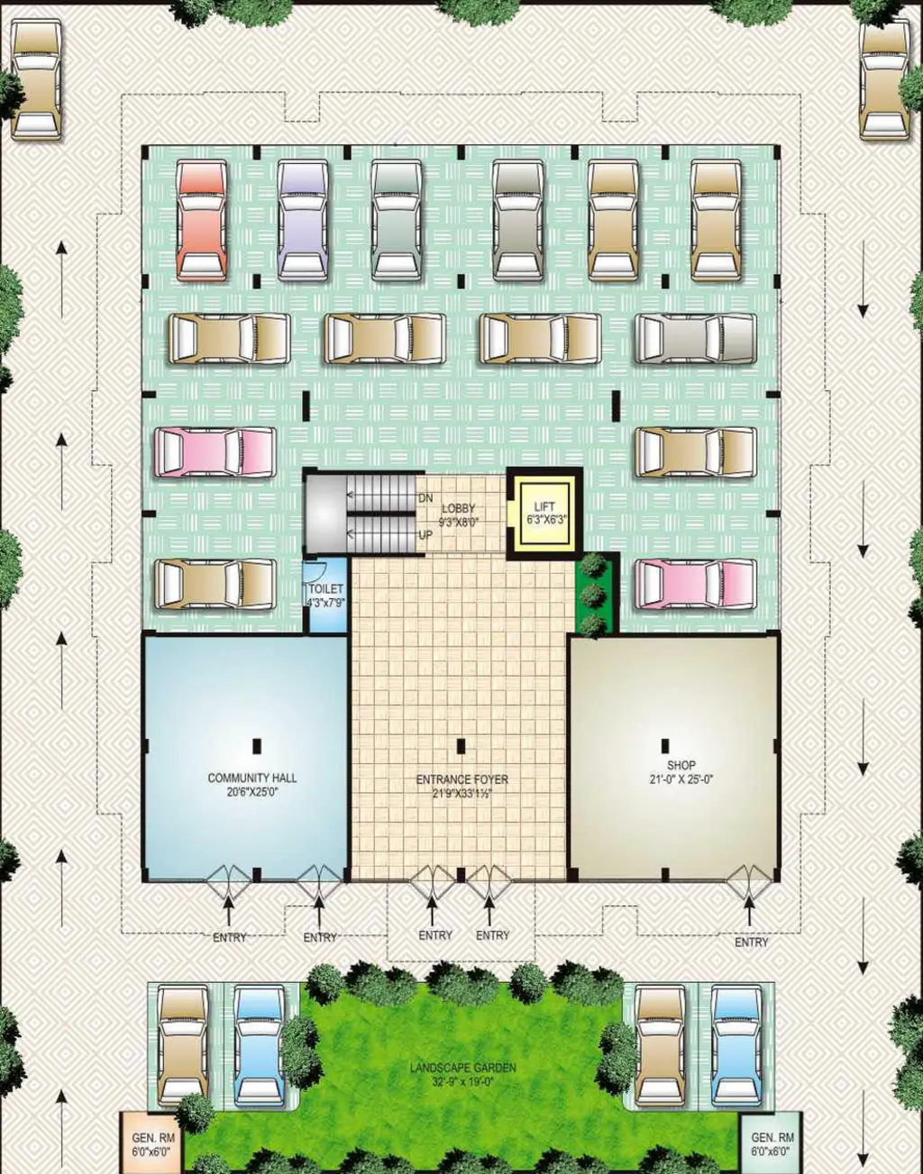 Master Plan of Sand Golden Jawal in Bapu Nagar, Jaipur - Image 171624