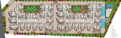 Master Plan of Qualitas Nestilo in Osman Nagar, Hyderabad - Image 110506
