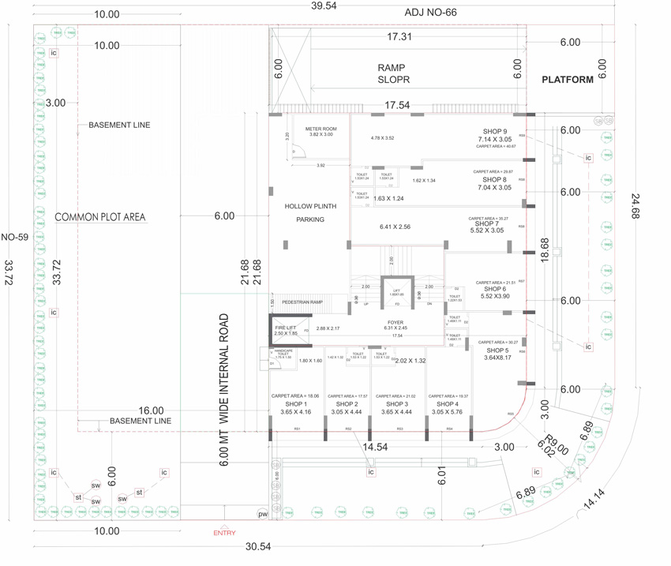 Master Plan of Harsiddh The Skylark in Randheja, Gandhinagar - Image 108606