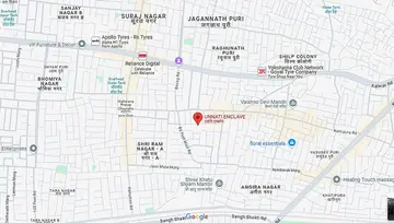 Location of Unnati Enclave - Image 171494
