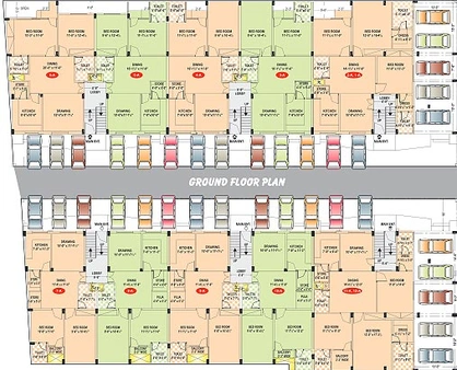 Master Plan of Unnati Enclave in Jhotwara Industrial Area, Jaipur - Image 171495