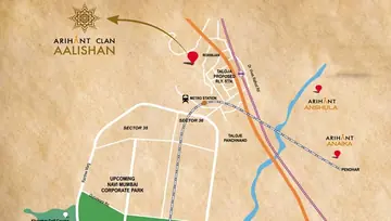 Location of Arihant Clan Aalishan Phase 1 - Image 35905