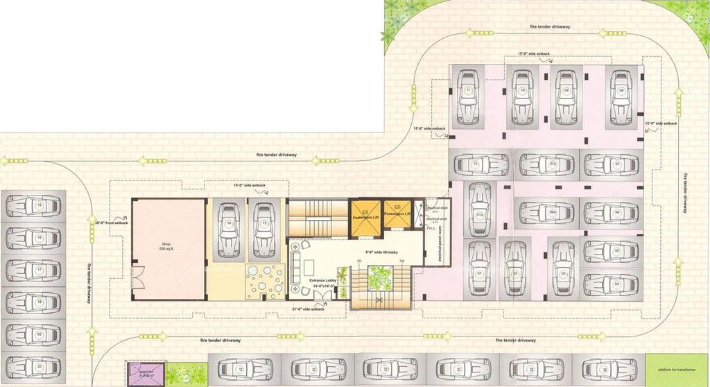 Master Plan of Unique Aravali in Tilak Nagar, Jaipur - Image 170883