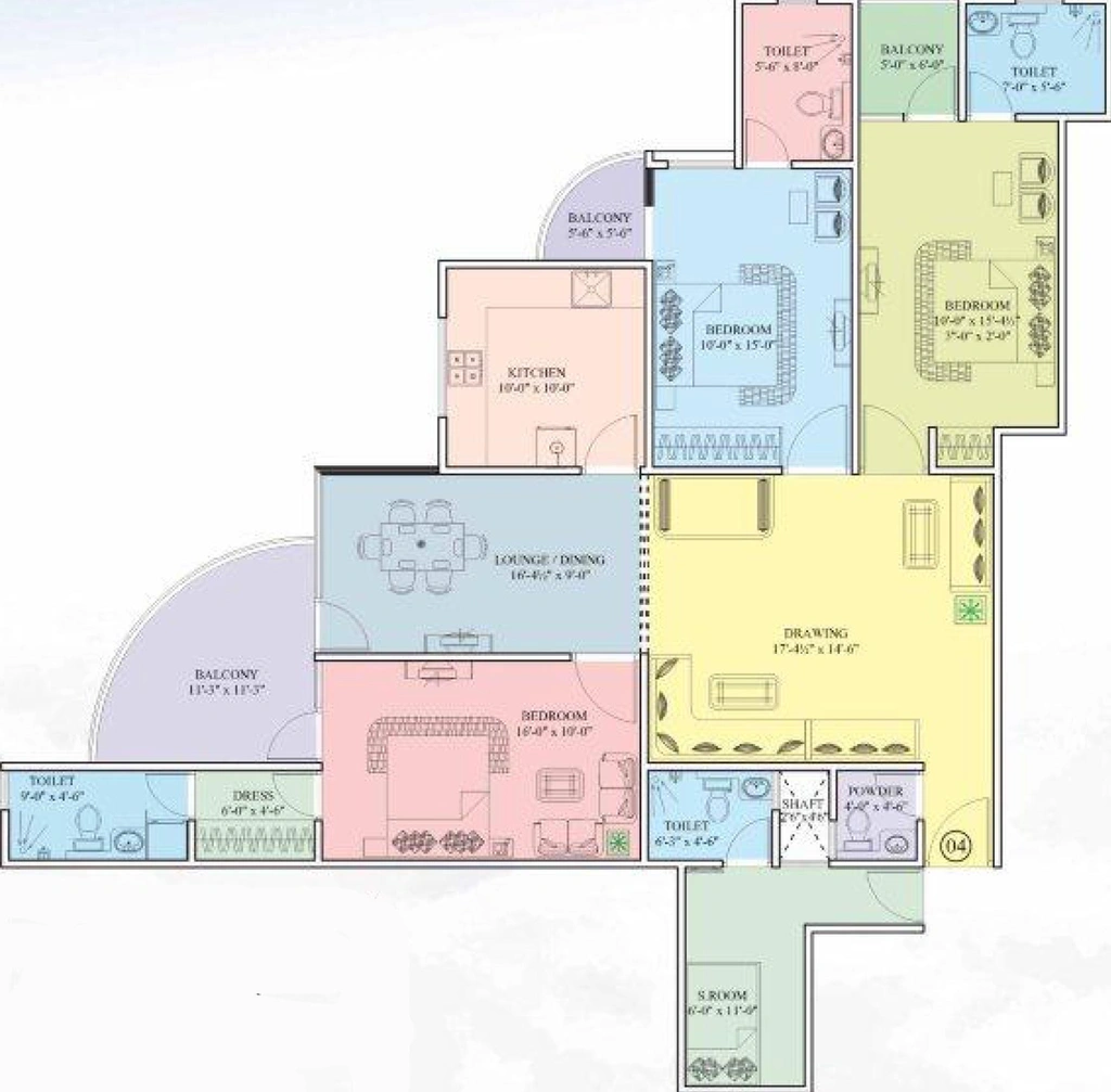 3 BHK Flat in Aastha Imperial in Civil Lines, Jaipur - Image 816690