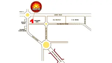 Location of Aastha Imperial - Image 170761