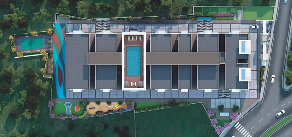 Master Plan of Super Homes Abhirama in LB Nagar, Hyderabad - Image 108636