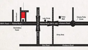 Location of Abhilasha Mayfair Heights - Image 170824