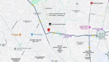 Location of RHB Dwarka Residency - Image 171208