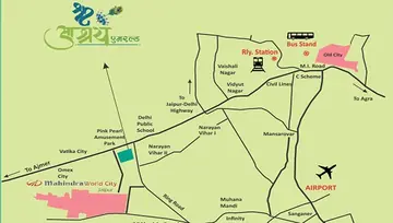 Location of Janak Shree Aashrya Emerald - Image 171418