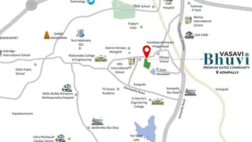 Location of Vasavi Bhuvi - Image 110603