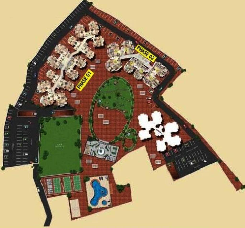 Master Plan of DD Diamond Valley in Kakkanad, Kochi - Image 176096