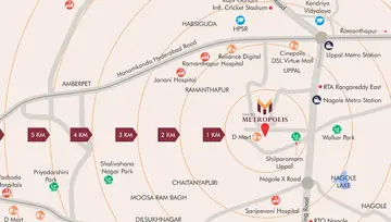 Location of Vasavi Metropolis - Image 108708