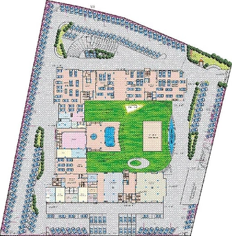 Master Plan of Platinum Rosewood Apartments in Sirsi Road, Jaipur - Image 171241