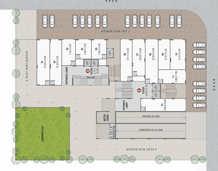 Master Plan of Arth Saharsh Viera in Randesan, Gandhinagar - Image 108681