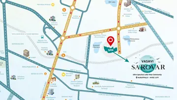 Location of Vasavi Sarovar - Image 108723