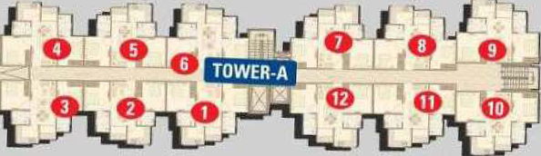 Floor Plan of Manglam Vaishali Estate in Vaishali Nagar, Jaipur - Image 171382
