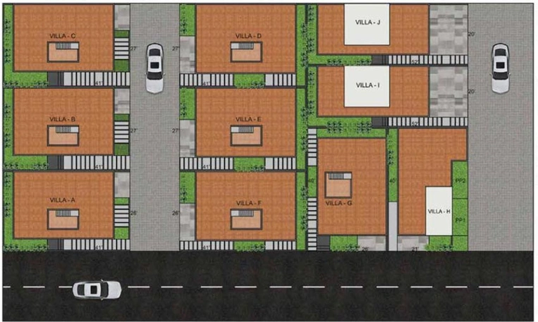 Master Plan of MGP Mahaasri in Padur, Chennai - Image 128099