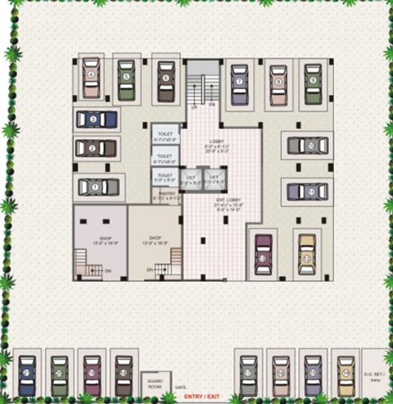 Master Plan of Pearl Sugeetam in Bapu Nagar, Jaipur - Image 170637