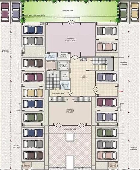 Master Plan of Pearl Blossom in Bapu Nagar, Jaipur - Image 170906