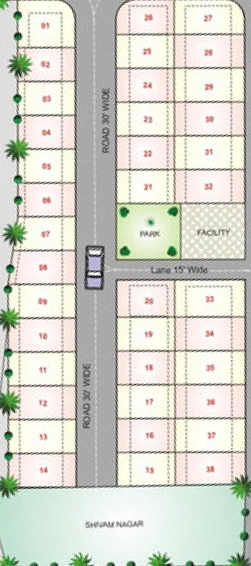 Master Plan of Pearl D Villa in Jagatpura, Jaipur - Image 170920