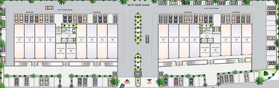 Master Plan of Krishna Enclave in Kalwar Road, Jaipur - Image 170592