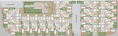 Master Plan of Nest Serenity Nest in Sevasi, Vadodara - Image 109534