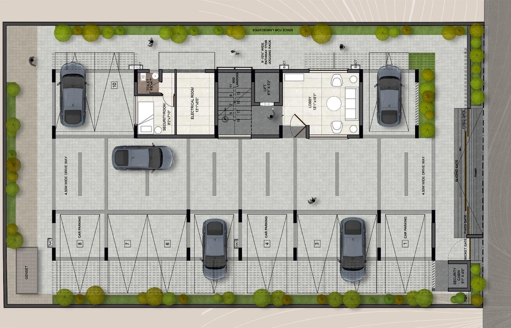 Master Plan of Chamundeeswary Chang Royale in Ekkatuthangal, Chennai - Image 128138