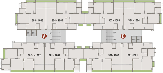 Floor Plan of Span Somnath in Randheja, Gandhinagar - Image 108776