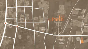 Location of Parth Residency - Image 109806