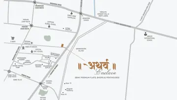 Location of Shivam Aatharv Enclave - Image 111096