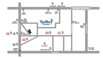 Location of Mahalaxmi Radhey Darshan - Image 109958