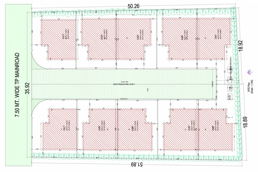 Master Plan of Nagda Rajmani 10 in Gotri, Vadodara - Image 109965