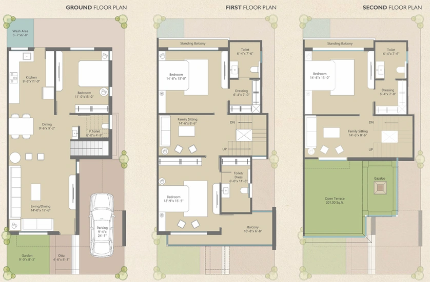 4 BHK House/Villa in Anjani Villa in Bill, Vadodara - Image 729370