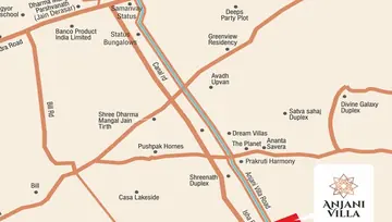 Location of Anjani Villa - Image 109890