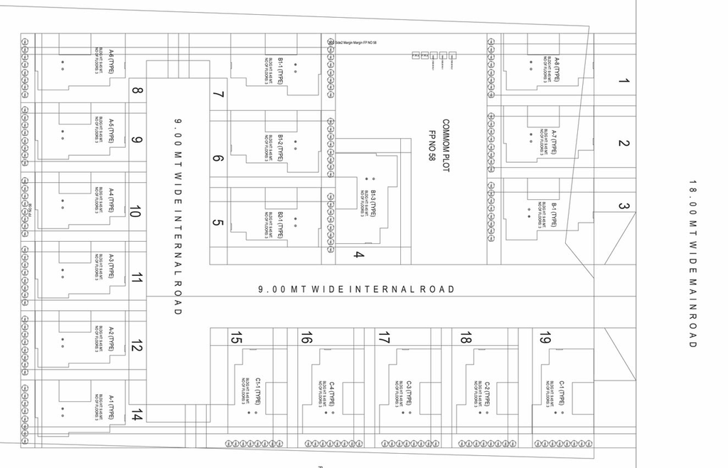 Master Plan of Ambe Redcoral Greens in Vemali, Vadodara - Image 109678