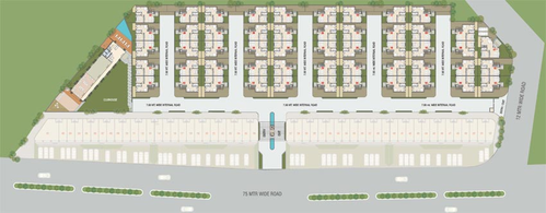 Master Plan of Reva Clublife in Ajwa Road, Vadodara - Image 109766