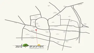 Location of Bizmax Satvaa Sunrise - Image 110950