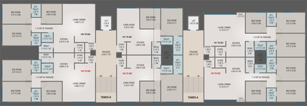Master Plan of Rudra Aadikara Enclave in Vasna Road, Vadodara - Image 112337