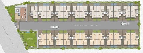 Master Plan of Shantam Villa in Manjalpur, Vadodara - Image 109414