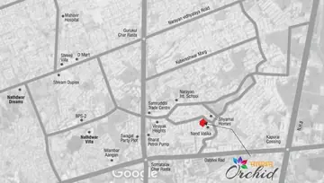 Location of Madhavam Orchid - Image 109420