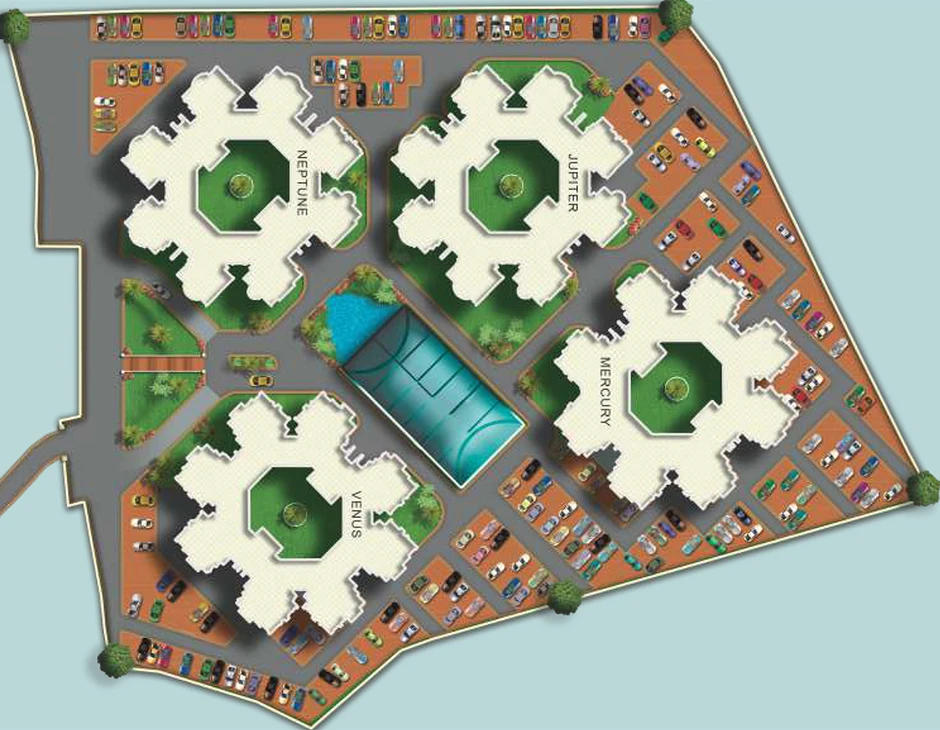 Master Plan of Trinity Venus in Kakkanad, Kochi - Image 176017