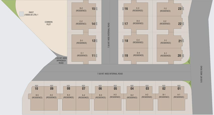 Master Plan of Dev Nand Upvan in Kendranagar, Vadodara - Image 111632