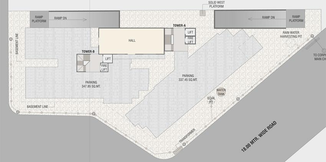 Master Plan of Atharva Param Sapphire in Harni, Vadodara - Image 109989