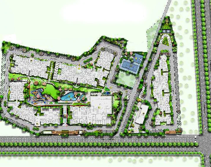 Master Plan of Jashn Elevate in Sushant Golf City, Lucknow - Image 171360