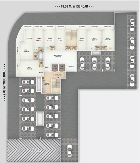 Master Plan of Anup ABD Pride in Panchavati, Nashik - Image 109179
