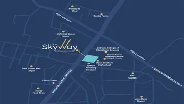 Location of Daksh Skyway - Image 108917
