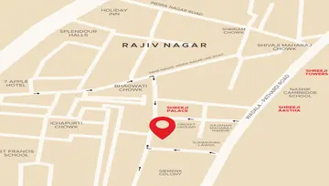 Location of Shreeji Elevate - Image 108941