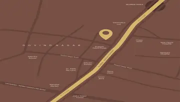 Location of Shreeji The Crown - Image 108952